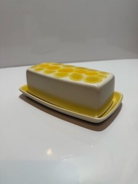 SUNDANCE by Franciscan Covered Butter Dish 7" long made England